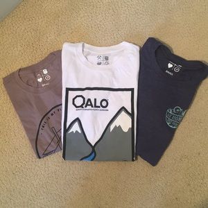Last Chance DS 🎉 Set of 3 BNWT Qalo shirts